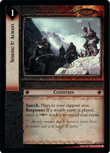 Seeking It Always (1U275)