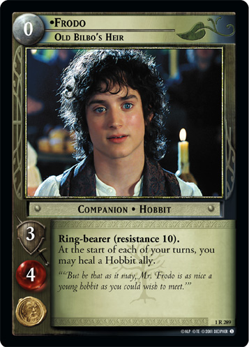 Frodo, Old Bilbo's Heir (1R289)