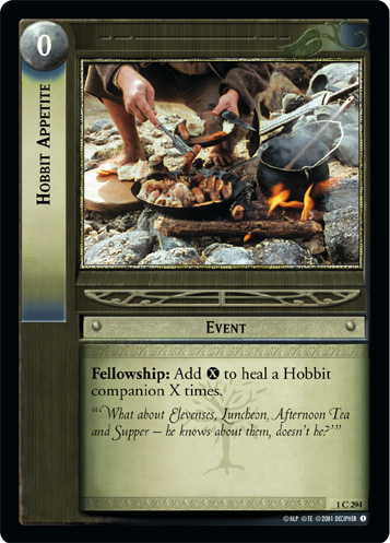 Hobbit Appetite (1C294)