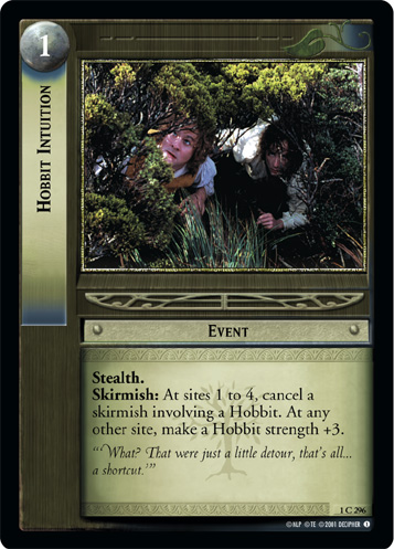 Hobbit Intuition (1C296)