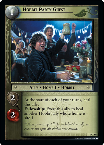 Hobbit Party Guest (1C297)