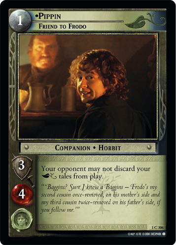 Pippin, Friend to Frodo (1C306)