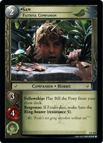 Sam, Faithful Companion (1R310)