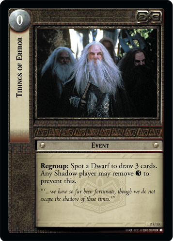 Tidings of Erebor (2U13)