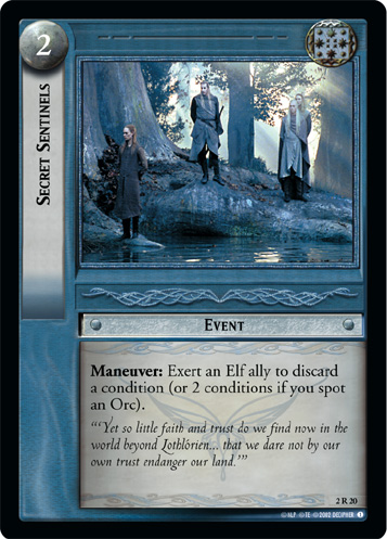 Secret Sentinels (2R20)