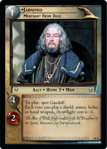 Jarnsmid, Merchant from Dale (2R25)