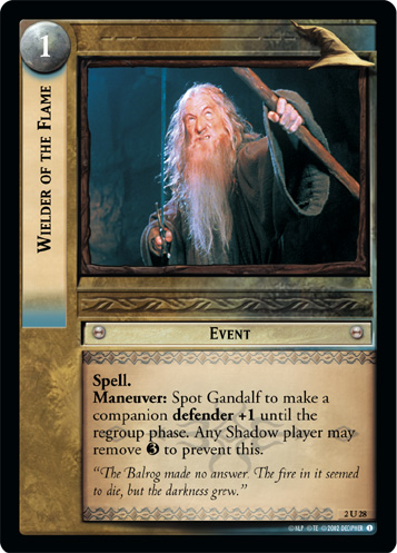 Wielder of the Flame (2U28)