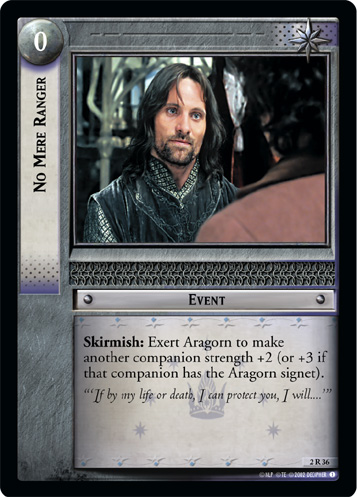No Mere Ranger (2R36)