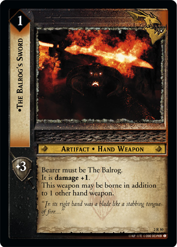 The Balrog's Sword (2R50)