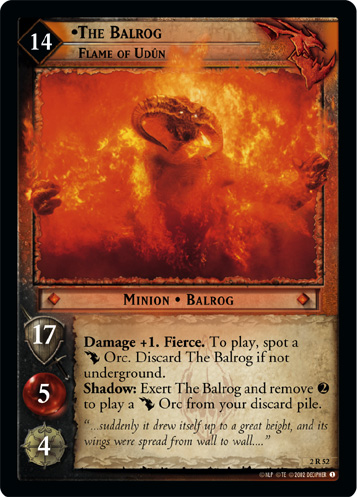 The Balrog, Flame of Udun (2R52)
