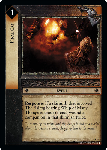 Final Cry (2R57)