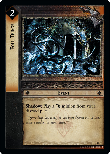 Foul Things (2U59)