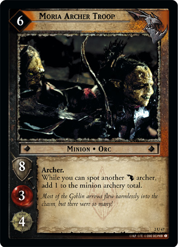 Moria Archer Troop (2U67)