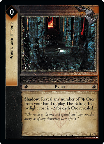 Power and Terror (2U70)