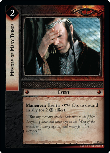 Memory of Many Things (2C88)