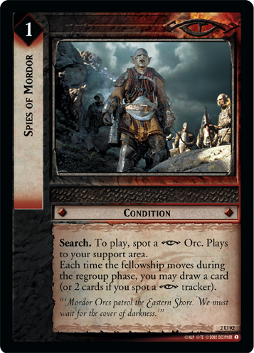 Spies of Mordor (2U92)