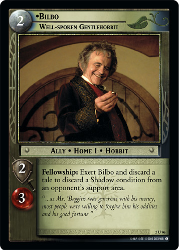 Bilbo, Well-spoken Gentlehobbit (2U96)