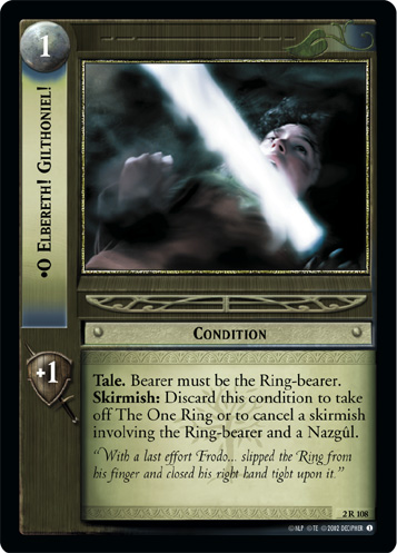 O Elbereth! Gilthoniel! (2R108)