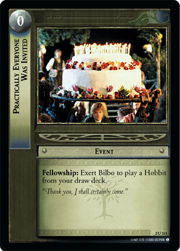 Practically Everyone Was Invited (2U111)