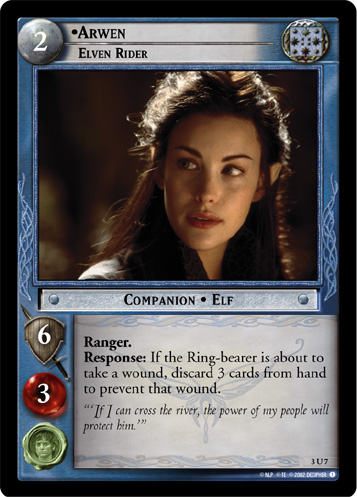 Arwen, Elven Rider (3U7)