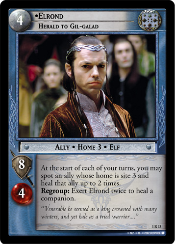 Elrond, Herald to Gil-galad (3R13)