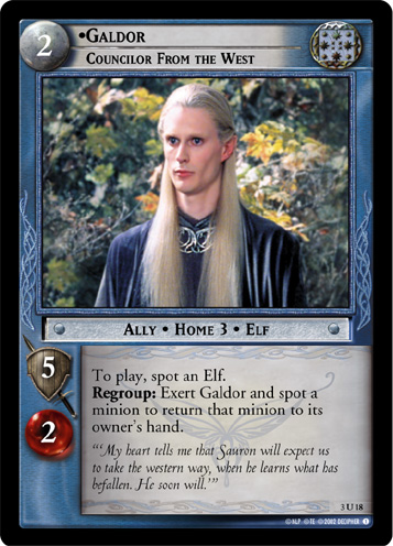 Galdor, Councilor From the West (3U18)