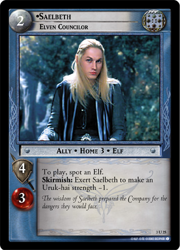 Saelbeth, Elven Councilor (3U25)