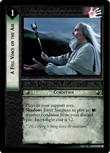 A Fell Voice on the Air (3R52)