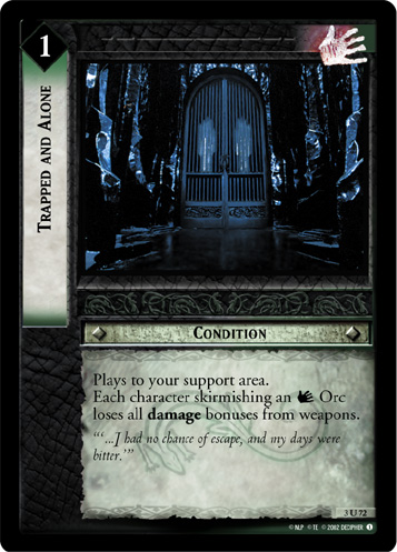Trapped and Alone (3U72)