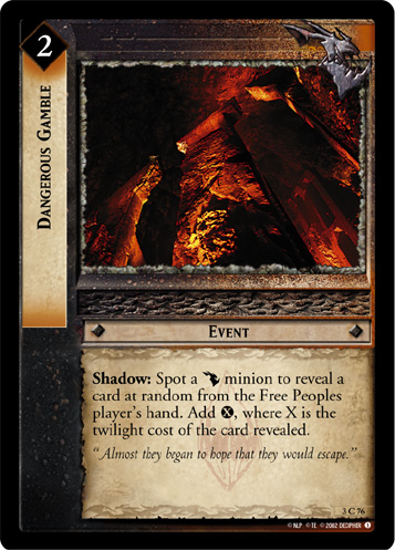 Dangerous Gamble (3C76)