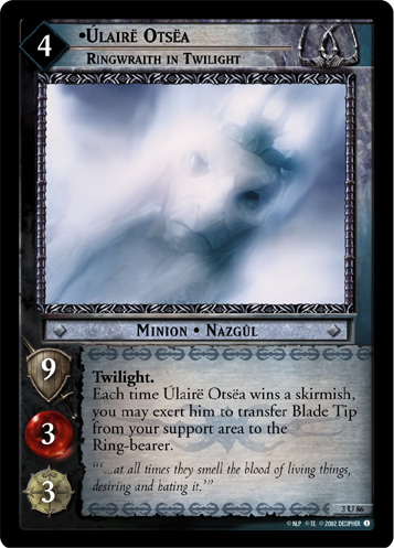 Ulaire Otsea, Ringwraith in Twilight (3U86)