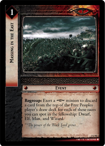 Massing in the East (3U92)