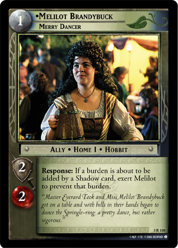 Melilot Brandybuck, Merry Dancer (3R110)