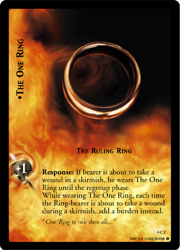 The One Ring, The Ruling Ring (4C2)