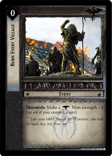 Burn Every Village (4C5)