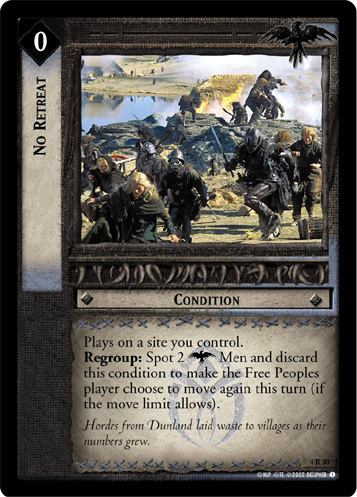No Retreat (4R30)