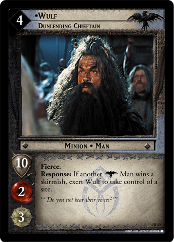 Wulf, Dunlending Chieftain (4R40)