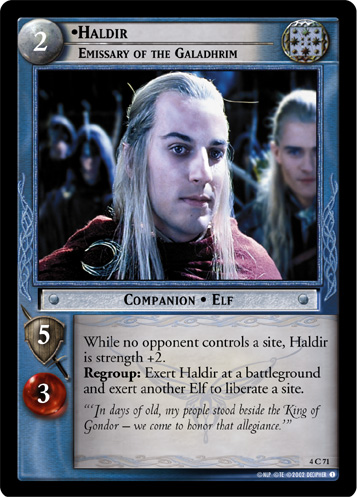 Haldir, Emissary of the Galadhrim (4C71)