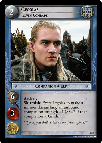 Legolas, Elven Comrade (4C74)
