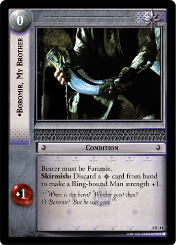 Boromir, My Brother (4R111)