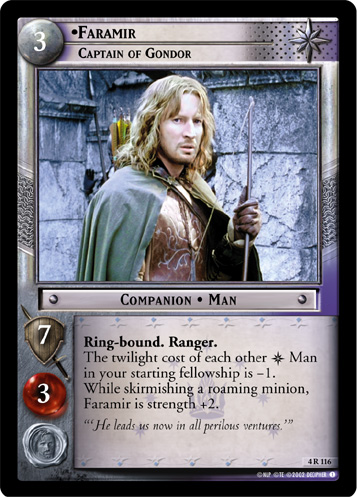 Faramir, Captain of Gondor (4R116)