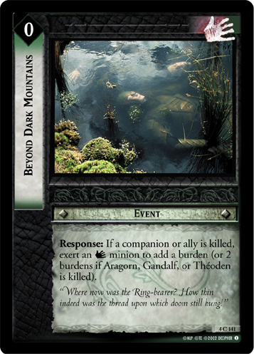 Beyond Dark Mountains (4C141)
