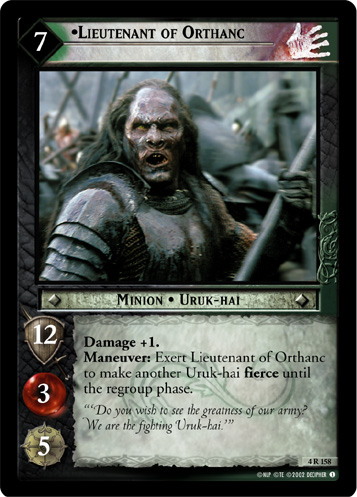Lieutenant of Orthanc (4R158)