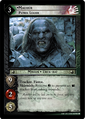Mauhur, Patrol Leader (4R160)