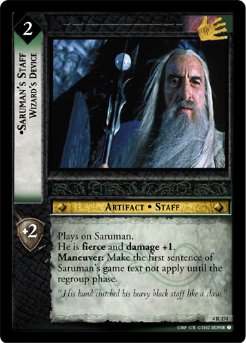 Saruman's Staff, Wizard's Device (4R174)