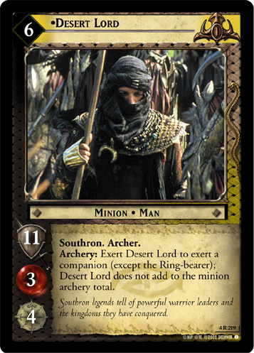 Desert Lord (4R219)