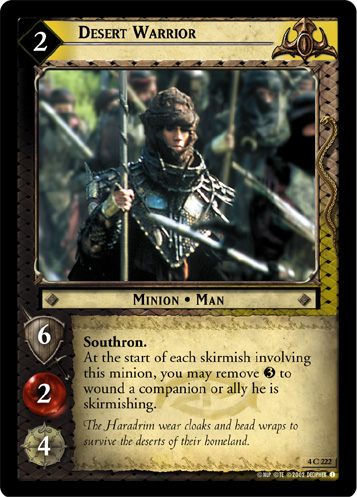 Desert Warrior (4C222)
