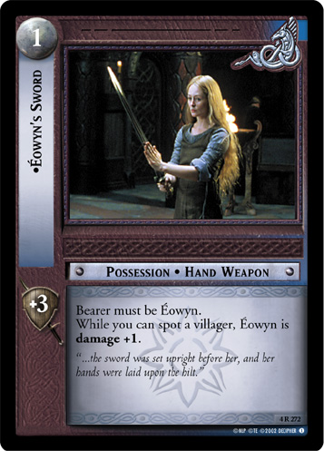 Eowyn's Sword (4R272)