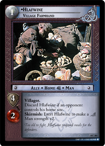 Hlafwine, Village Farmhand (4C281)