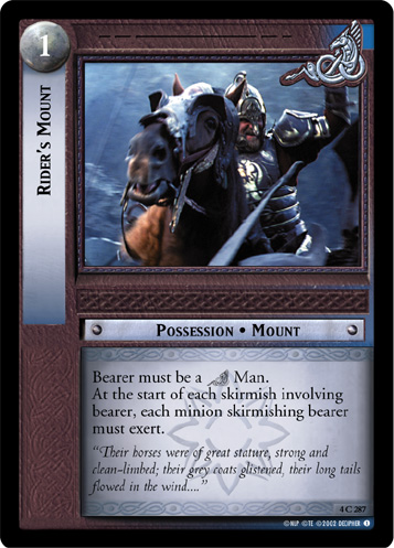 Rider's Mount (4C287)